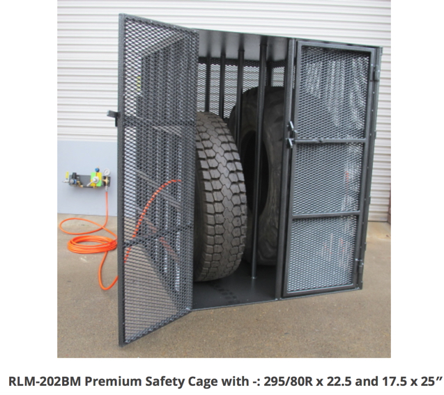 202BM Tyre Inflation Safety Cage Fully Certified