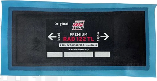 RAD 122-190mm x 80mm Tubeless Tyre Patch
