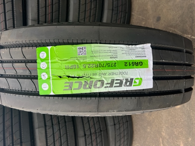 GR612 275/70R22.5 18 Ply GP Tyre  148/145M Rated
