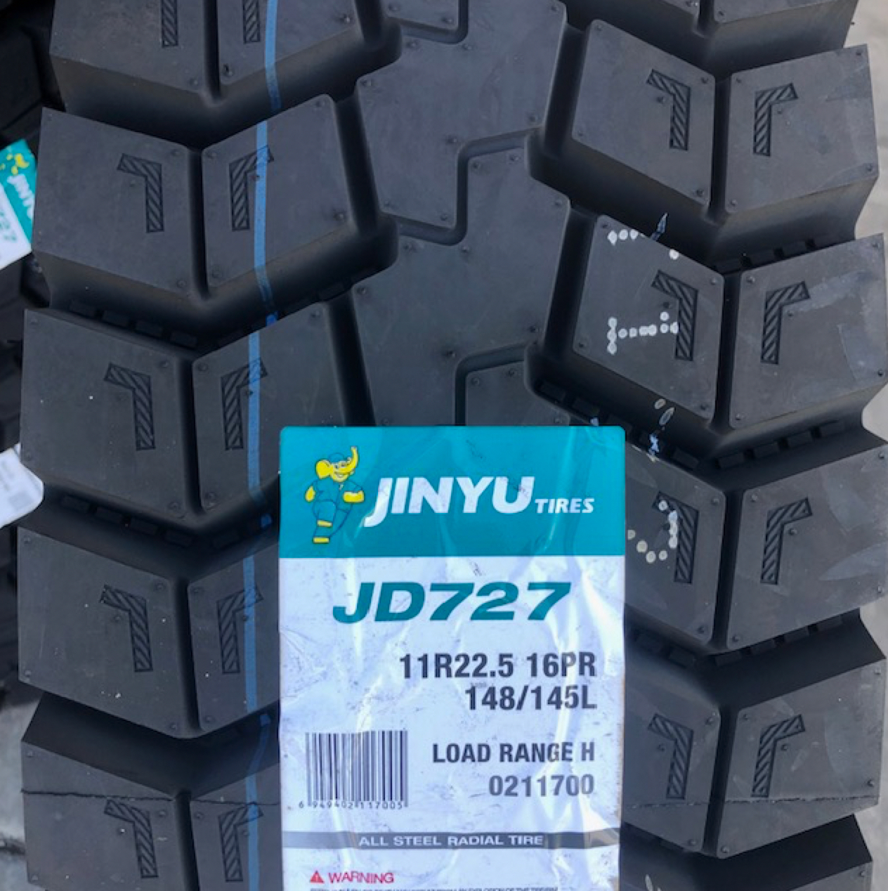 Jinyu JD727 11R Drive Tyre 148/145L