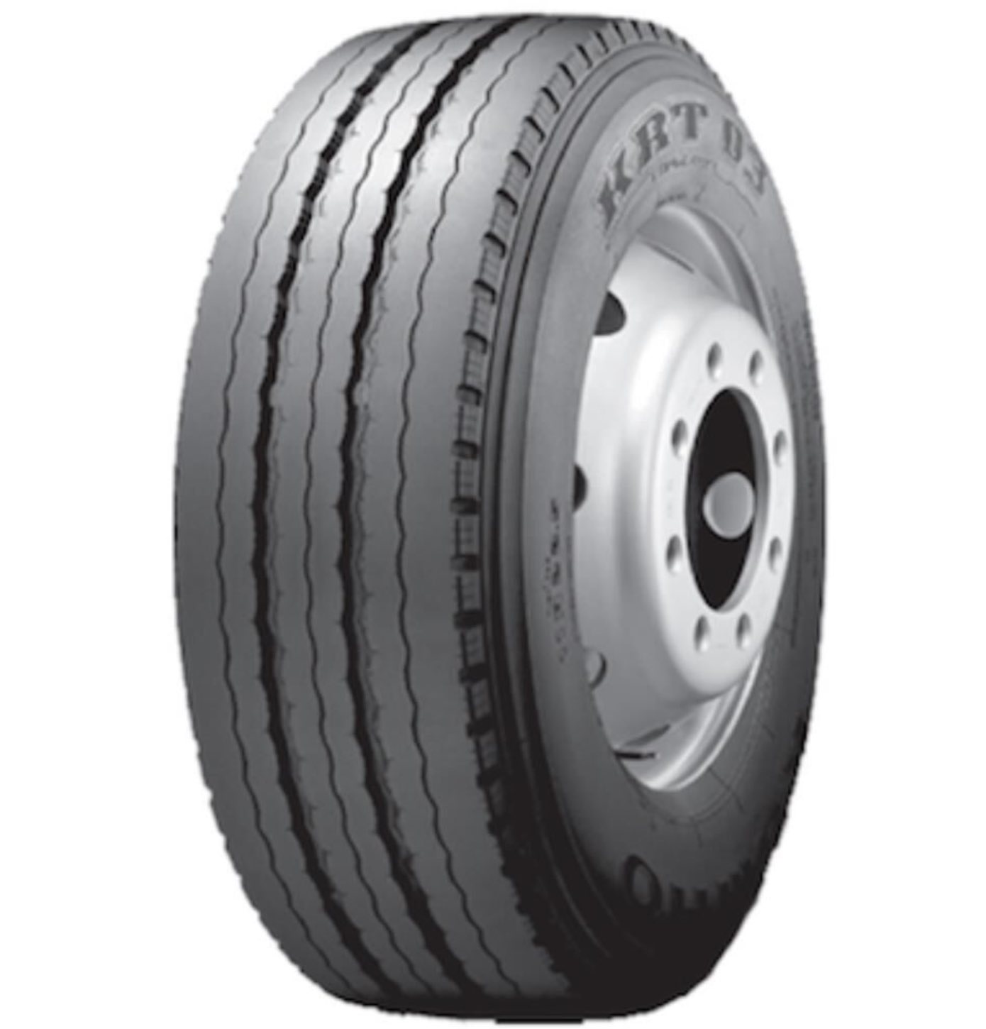 Kumho KRT03 9.5R17.5 Trailer Tyre. 143/141J