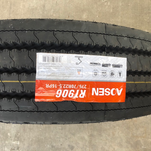 Aosen RT906 275/70R22.5 Trailer Tyre