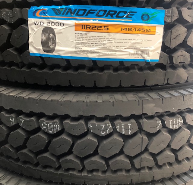 Windforce WD2000 11R22.5 Highway Drive Tyre