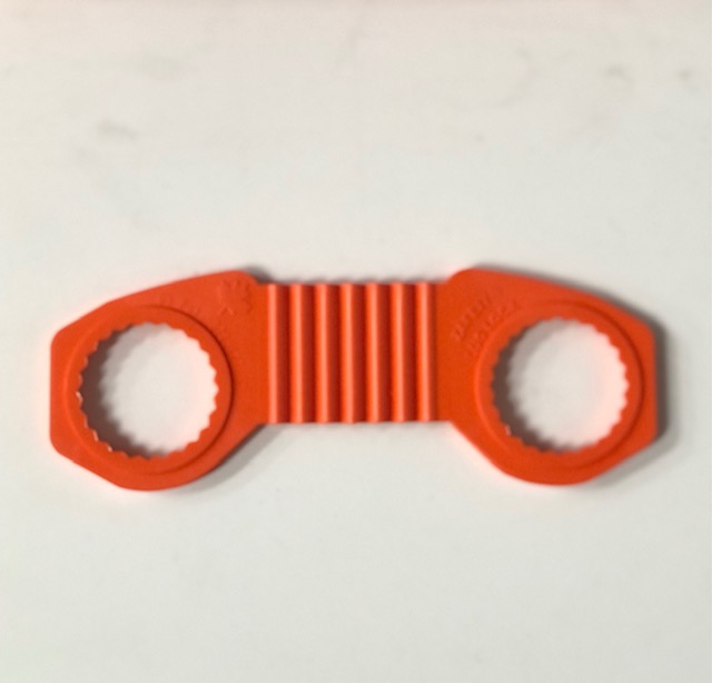 Zafety Lug Lock 32mm x 105mm x 335PCD Orange