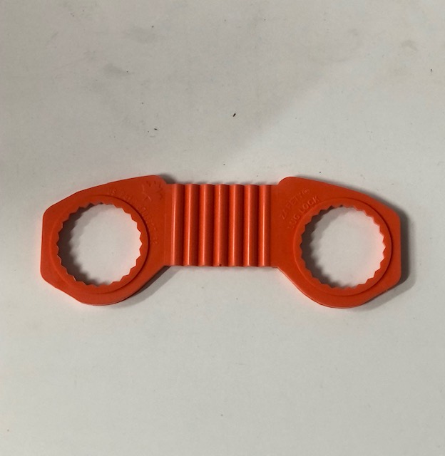 Zafety Lug Lock 33mm x 105mm x 335PCD Orange