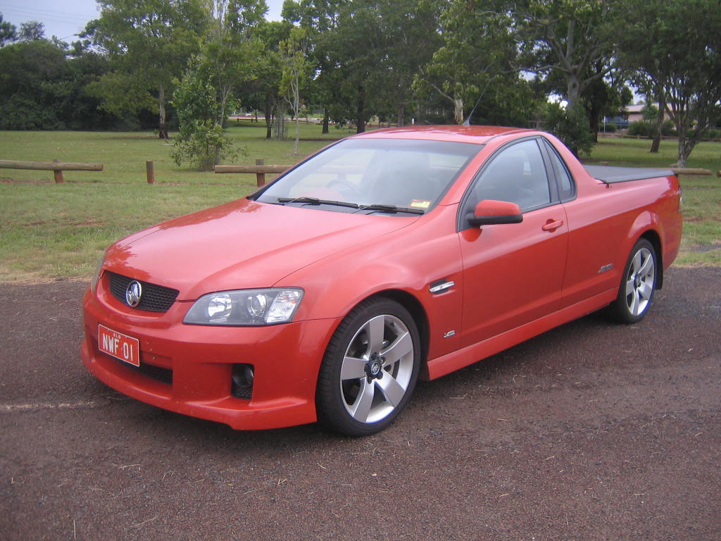 2008 SSV Ute owned & driven by our director since new.